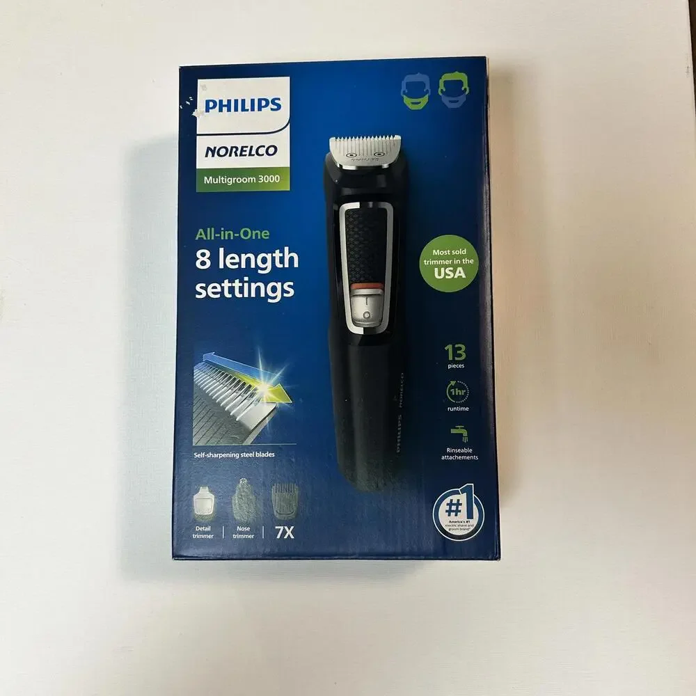 Philips‎ Norelco Multigroom 3000 All-in-One Trimmer NIB